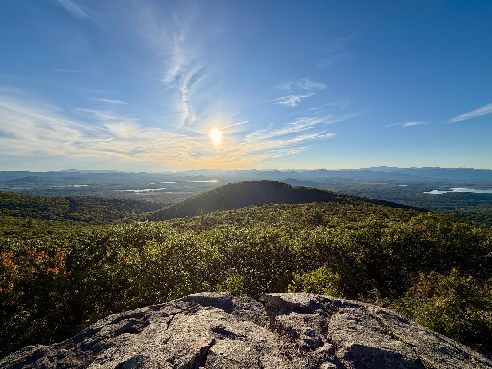View from Pleasant Mountain via Ledges Trail
